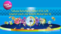 Spieler gewinnt &uuml;ber 35.000 &euro; nach nur einem Monat im Vera&John Casino