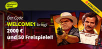 F&uuml;r neue Spieler: 2000 &euro; Bonus und 50 Freispiele
