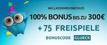 Dr&uuml;ckGl&uuml;ck willkommensbonus
