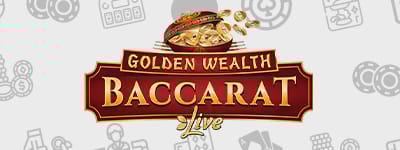 Ein Screenshot von Golden Wealth Baccarat