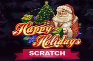 Happy holidays scratch