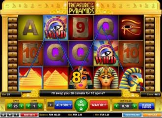 Treasure of the pyramids